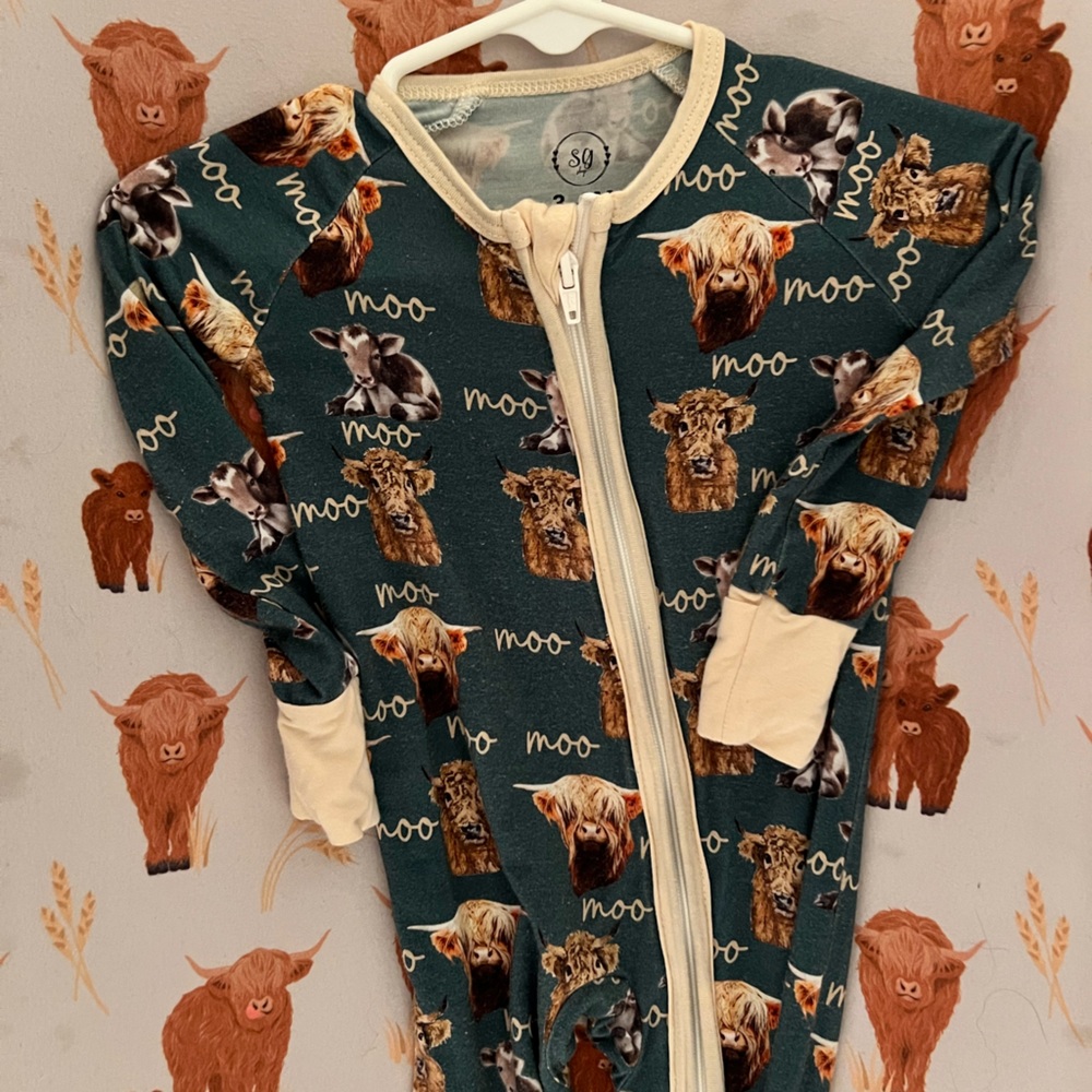 Everywhere a moo moo bamboo convertible romper